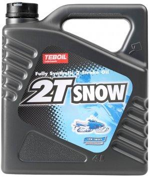 Моторное масло для двухтактных двигателей снегоходов Teboil 2T SNOW (4Л)