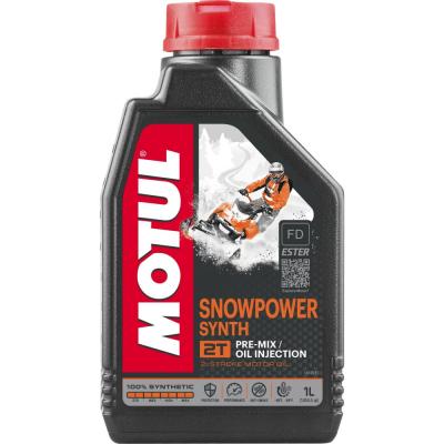 Моторное масло motul SnowPower Synth 2T, 1л