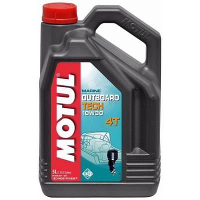Моторное масло MOTUL OUTBOARD TECH 4T 10W-30 - 5 Л.